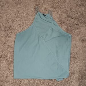 Papermoon Asymmetrical Green Tank Top